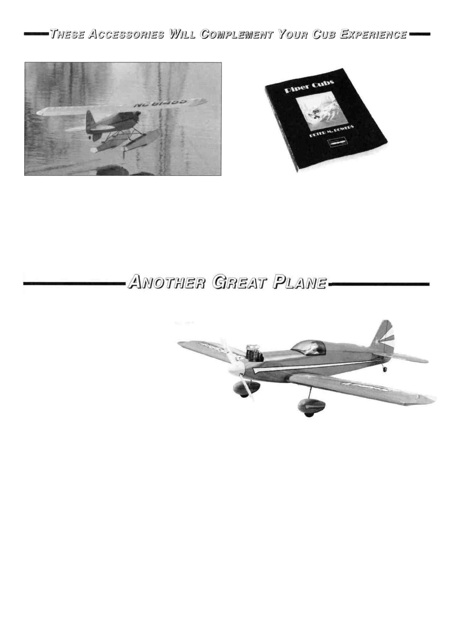 Super sportster™ 40 mkii | Great Planes Piper J-3 Cub 20 Kit - GPMA0158 User Manual | Page 47 / 48