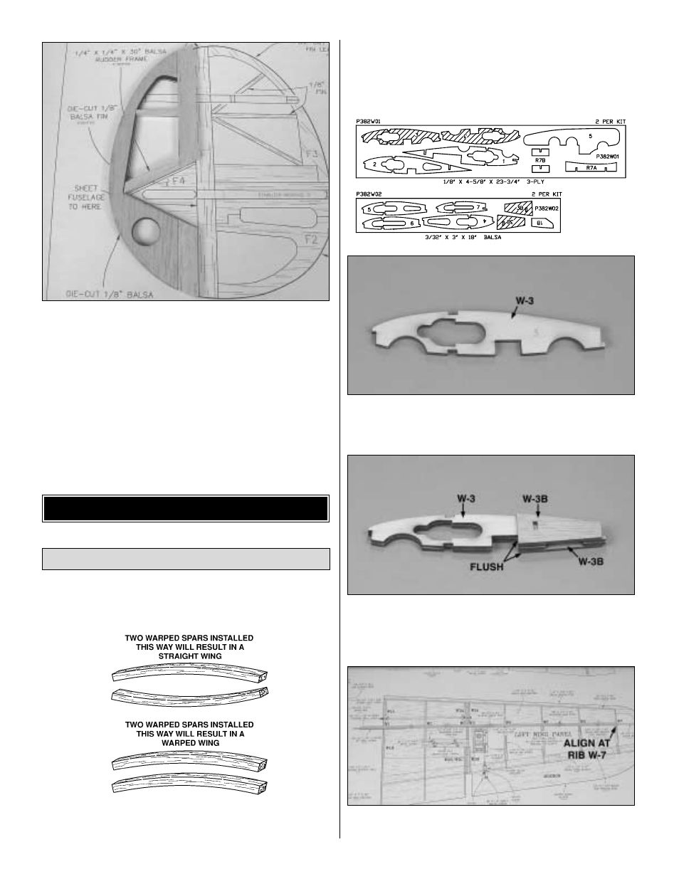 Build the wing panels build the wing | Great Planes Profile 38 - GPMA0487 User Manual | Page 10 / 50