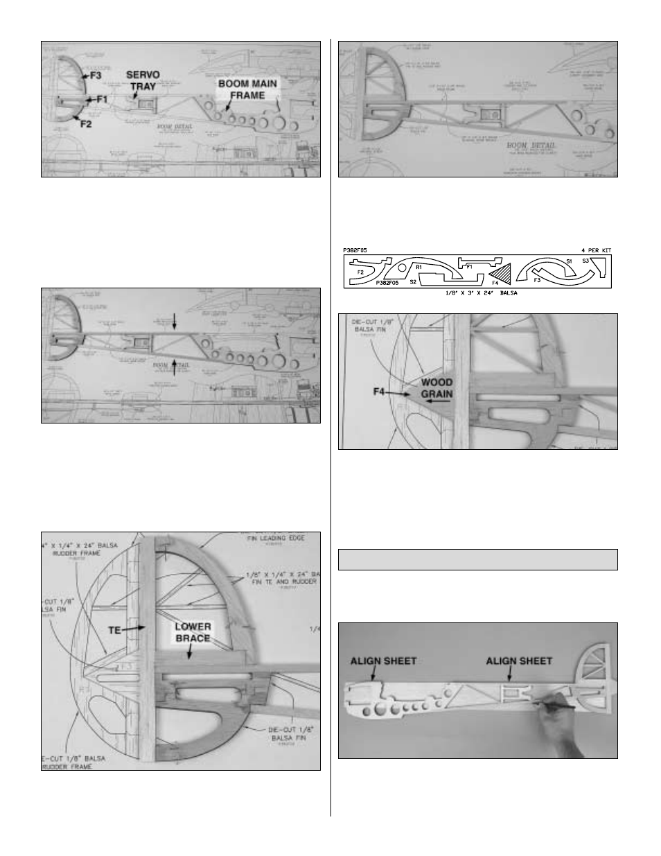Sheet the boom | Great Planes Profile 38 - GPMA0487 User Manual | Page 20 / 50