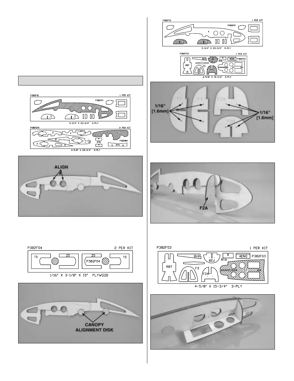 Build the canopy frame | Great Planes Profile 38 - GPMA0487 User Manual | Page 27 / 50