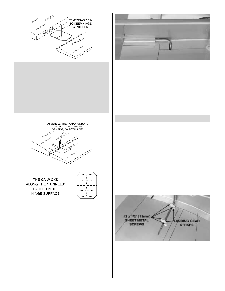 Install the landing gear | Great Planes Profile 38 - GPMA0487 User Manual | Page 39 / 50