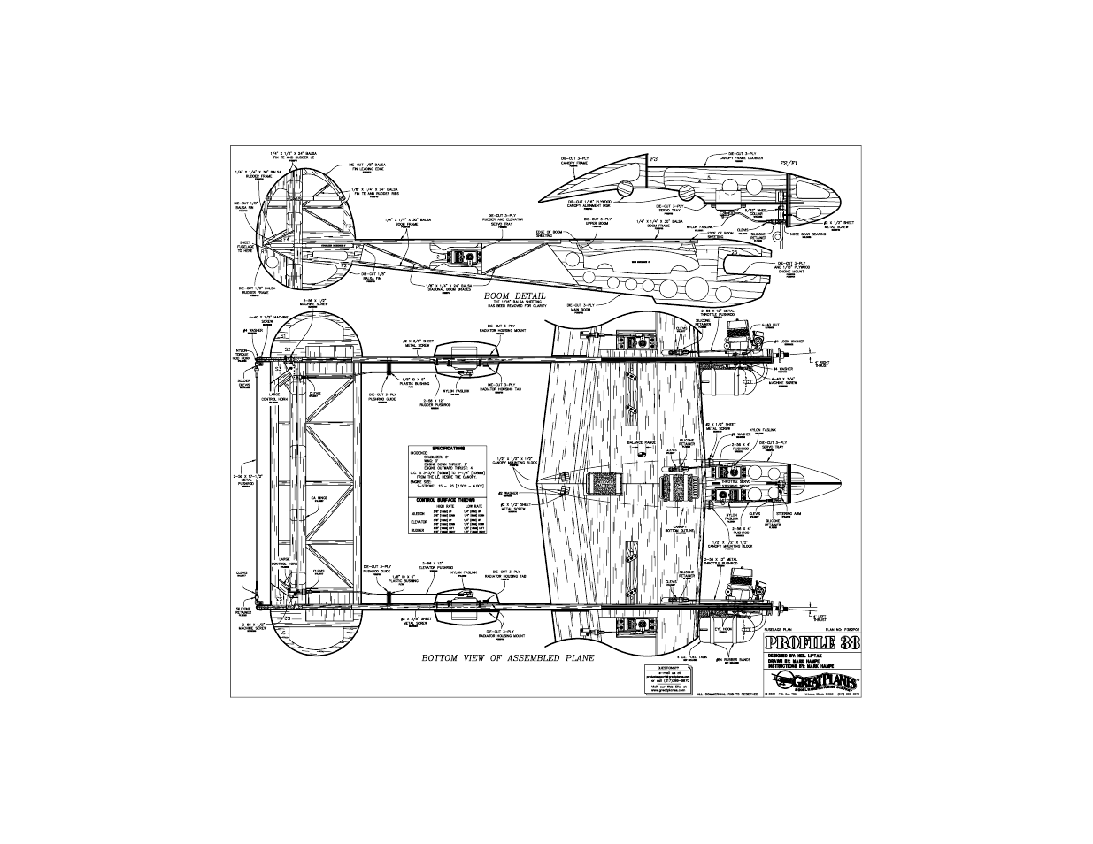 Great Planes Profile 38 - GPMA0487 User Manual | Page 49 / 50