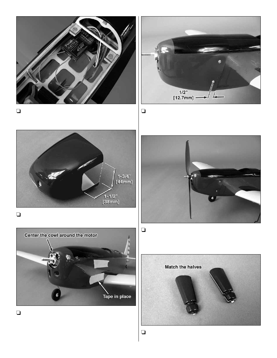 Great Planes PT-19 EP ARF - GPMA1149 User Manual | Page 17 / 24