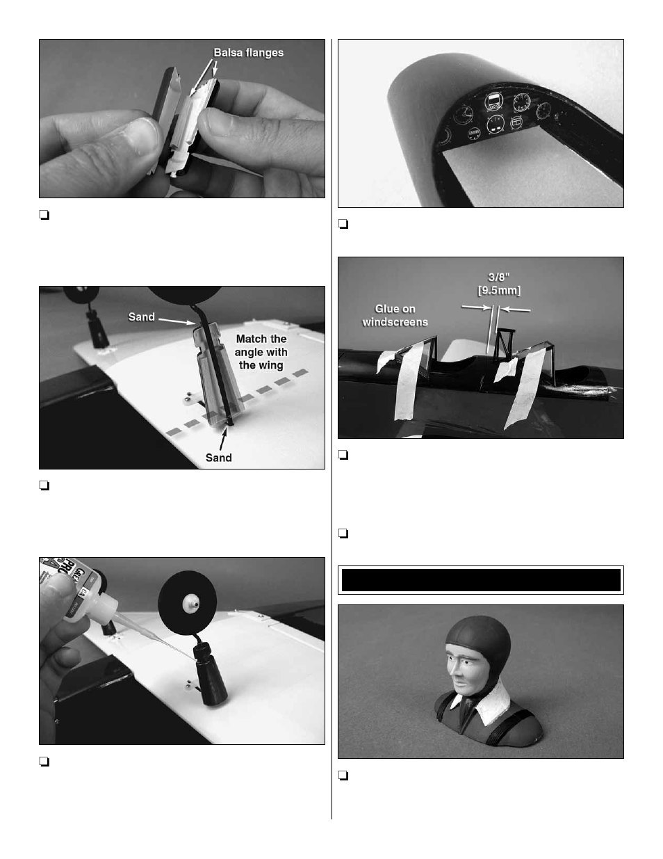 Pilot installation (optional) | Great Planes PT-19 EP ARF - GPMA1149 User Manual | Page 18 / 24
