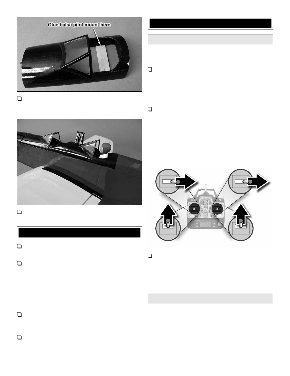 Apply the decals, Set the control throws | Great Planes PT-19 EP ARF - GPMA1149 User Manual | Page 19 / 24