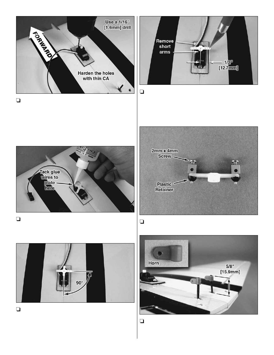 Great Planes PT-19 EP ARF - GPMA1149 User Manual | Page 8 / 24