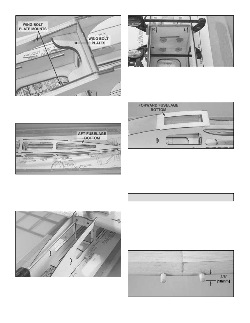 Mount the wing | Great Planes Rapture 40 - GPMA0220 User Manual | Page 21 / 45