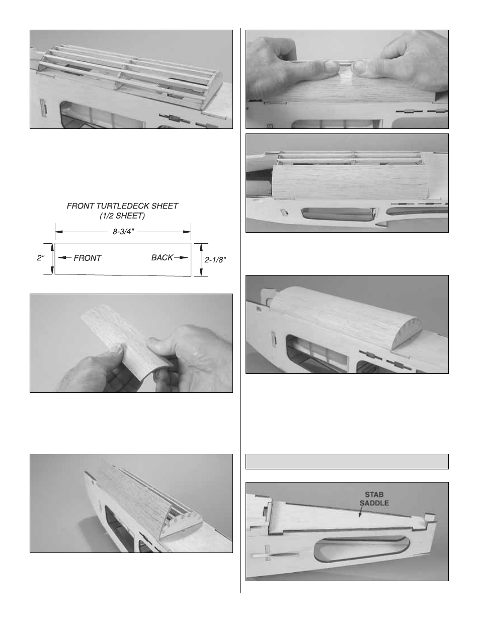 Build the rear turtledeck | Great Planes Rapture 40 - GPMA0220 User Manual | Page 25 / 45