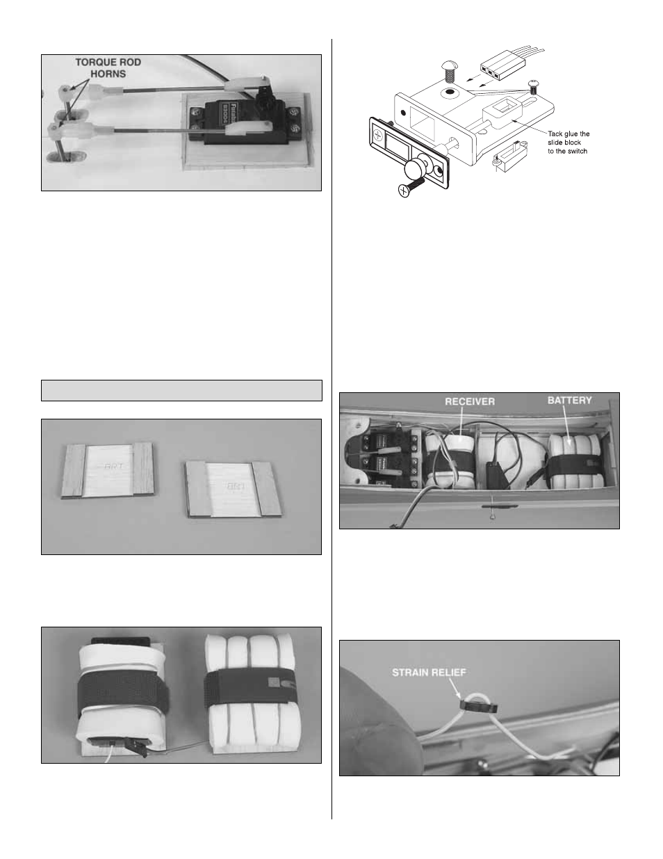 Complete the radio installation | Great Planes Rapture 40 - GPMA0220 User Manual | Page 34 / 45