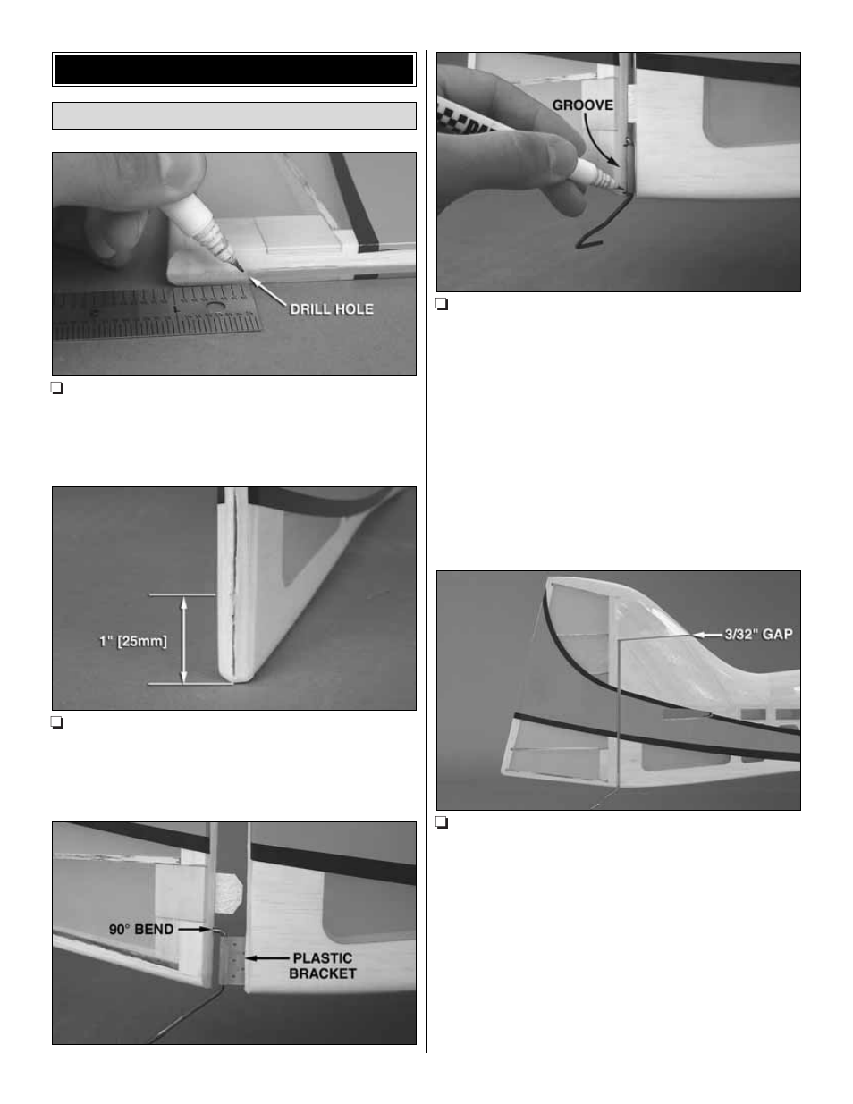 Assemble the fuselage | Great Planes Reactor .46 EP/GP 3D ARF - GPMA1021 User Manual | Page 11 / 36