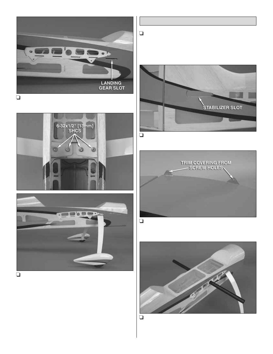 Great Planes Reactor .46 EP/GP 3D ARF - GPMA1021 User Manual | Page 13 / 36