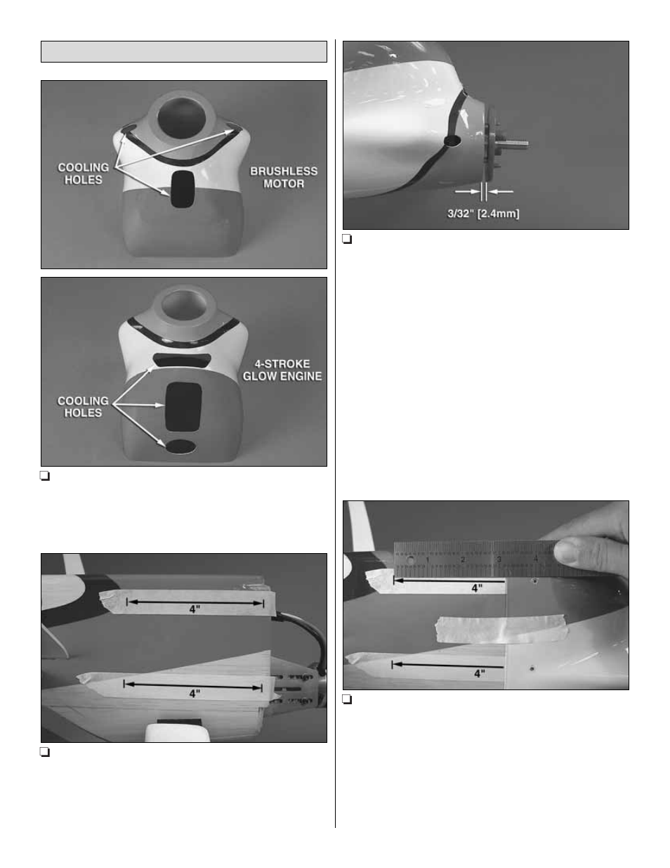 Great Planes Reactor .46 EP/GP 3D ARF - GPMA1021 User Manual | Page 26 / 36