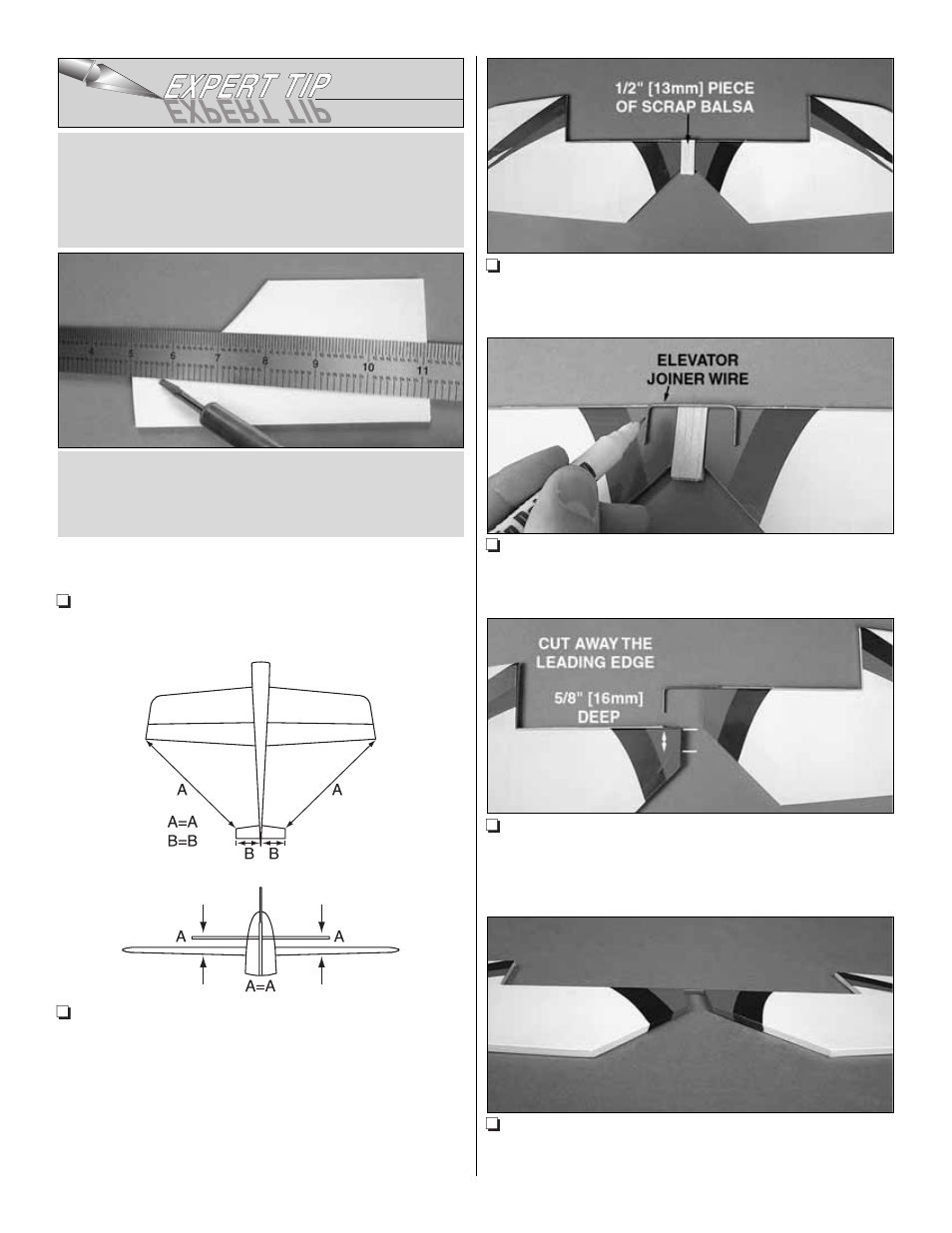Great Planes Reactor 3D EP ARF - GPMA1540 User Manual | Page 11 / 24