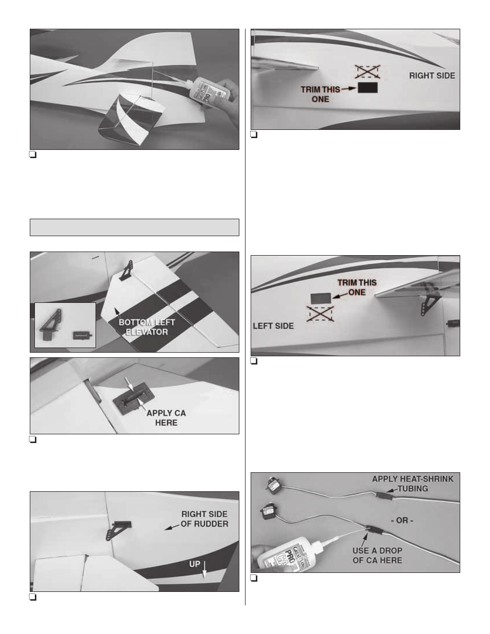 Great Planes Reactor Bipe 3D EP ARF - GPMA1580 User Manual | Page 15 / 28