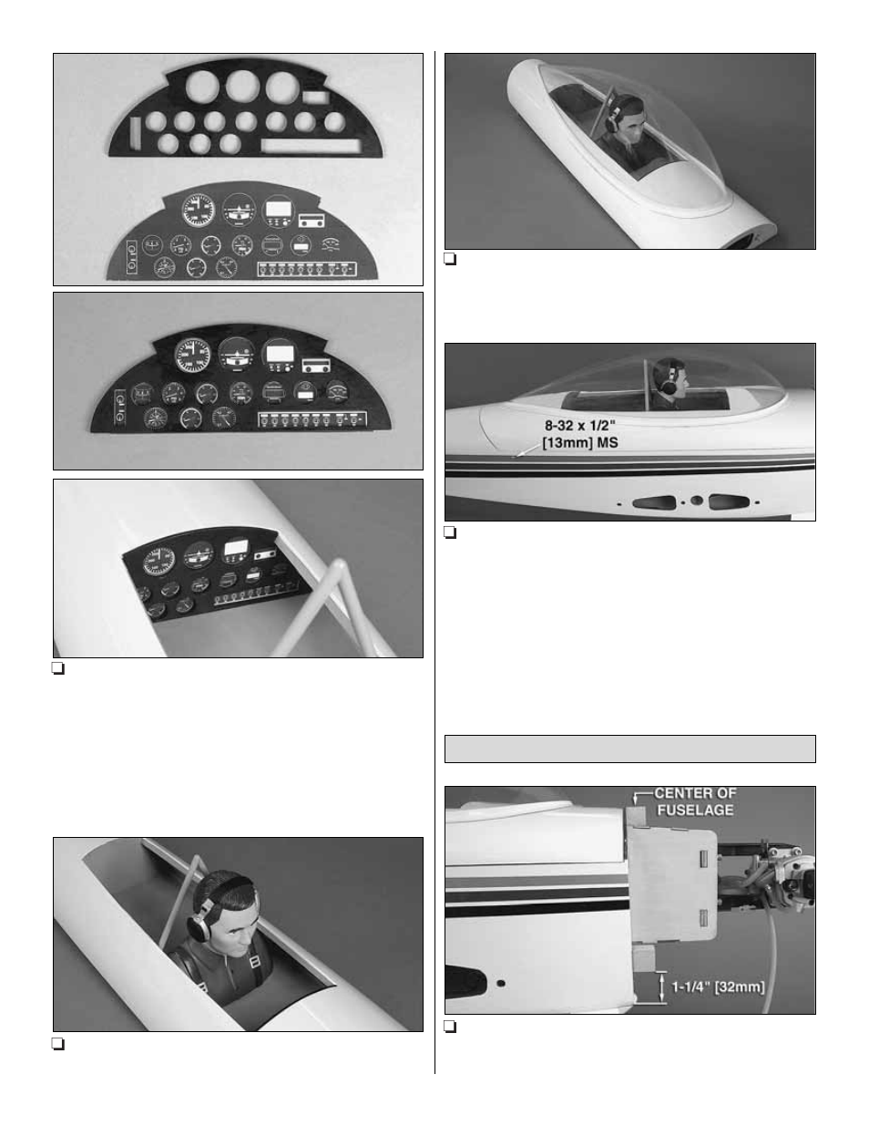 Great Planes RV-4 60 ARF - GPMA1357 User Manual | Page 21 / 32