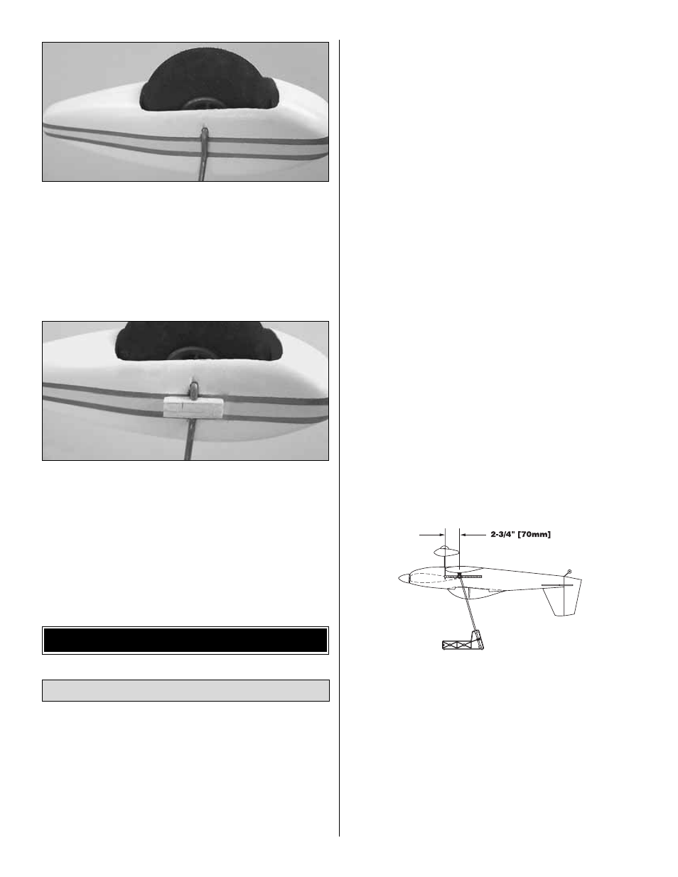 Prepare the model for flying | Great Planes RV-4 Park Flyer Kit - GPMA0010 User Manual | Page 32 / 42