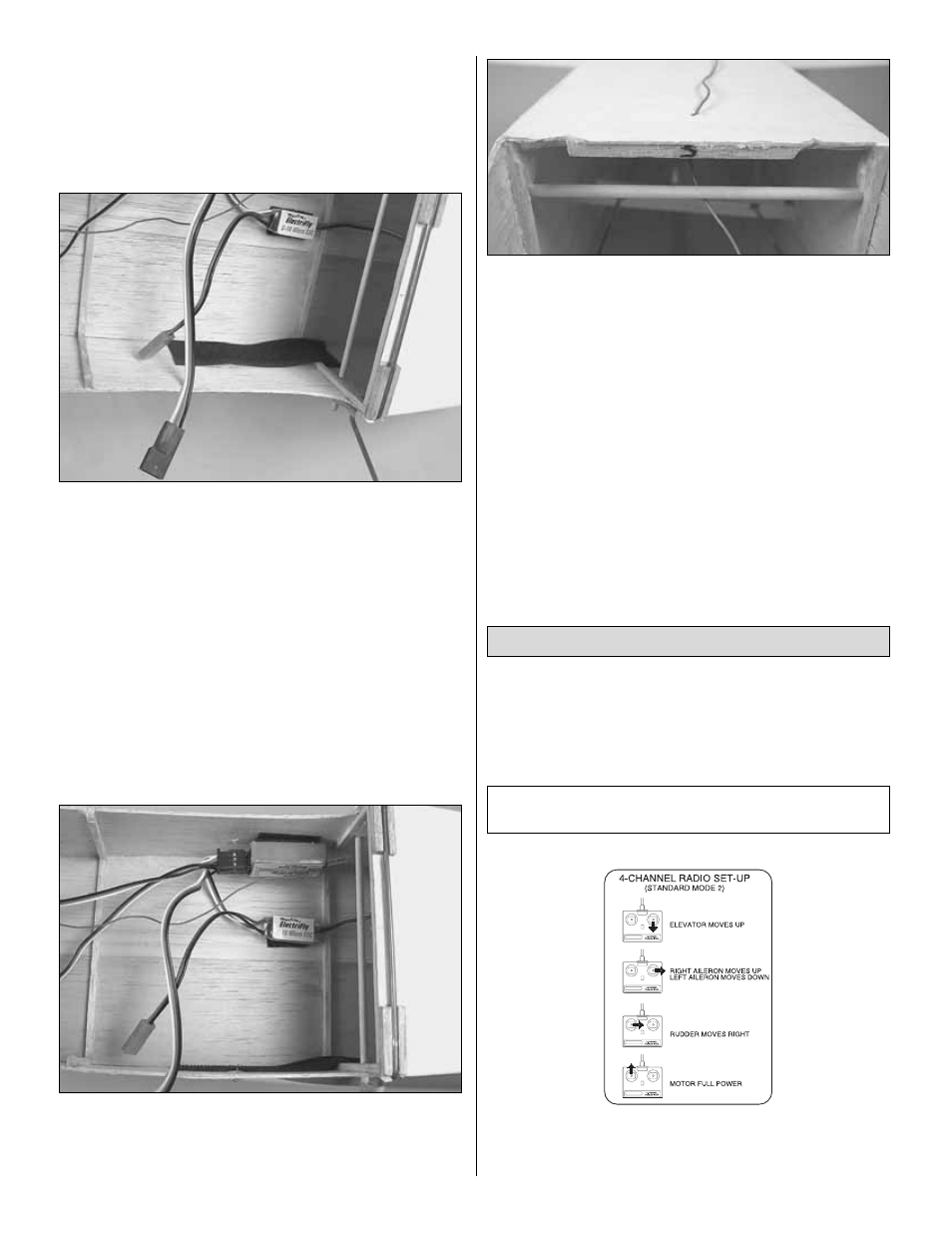 Set the control throws | Great Planes RV-4 Park Flyer Kit - GPMA0010 User Manual | Page 33 / 42