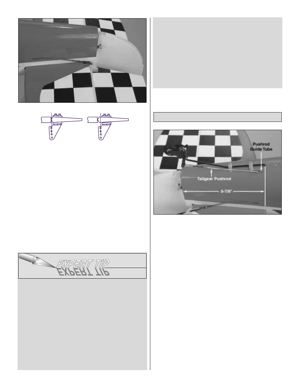 Mount the tailgear | Great Planes Ryan STA 1.20 ARF - GPMA1345 User Manual | Page 13 / 28