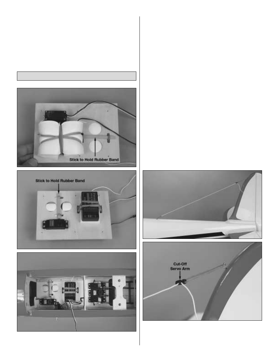 Finish radio installation | Great Planes Ryan STA 1.20 ARF - GPMA1345 User Manual | Page 17 / 28