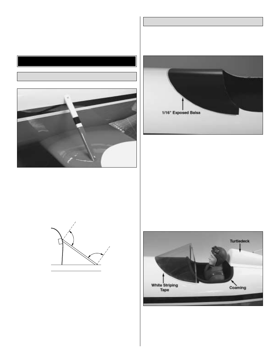 Final scale details, Finish the cockpit, Mount the wing struts | Great Planes Ryan STA 1.20 ARF - GPMA1345 User Manual | Page 18 / 28