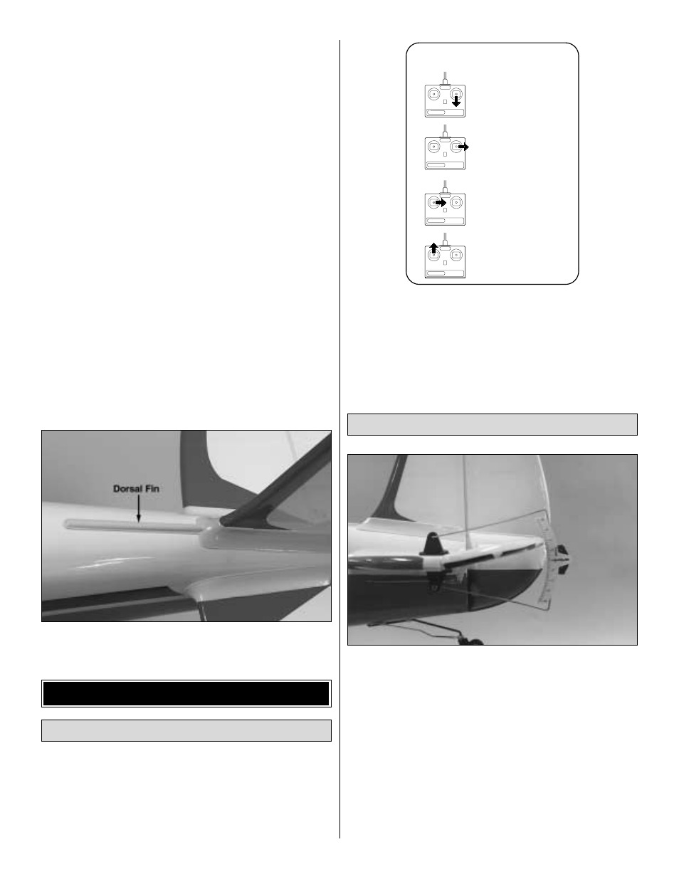 Get the model ready to fly, Set the control throws, Check the control directions | Great Planes Ryan STA 1.20 ARF - GPMA1345 User Manual | Page 19 / 28