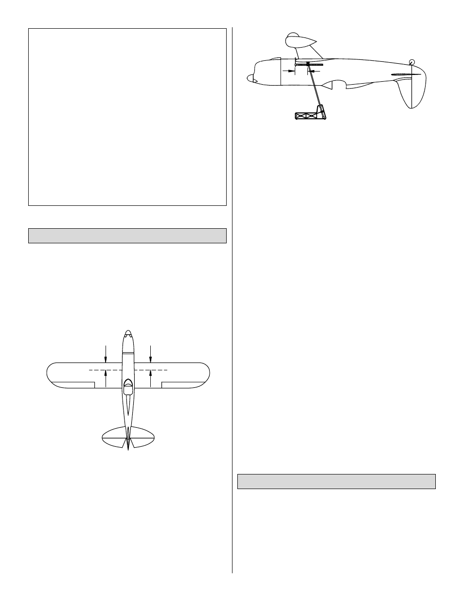 Balance the model laterally, Balance the model | Great Planes Ryan STA 1.20 ARF - GPMA1345 User Manual | Page 20 / 28