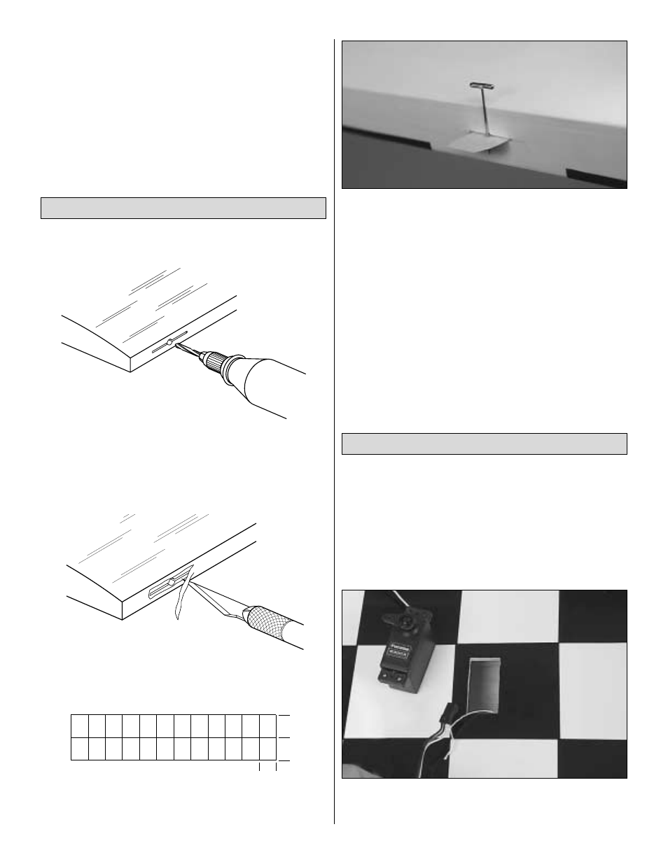 Hook up the ailerons, Hinge the ailerons | Great Planes Ryan STA 1.20 ARF - GPMA1345 User Manual | Page 7 / 28