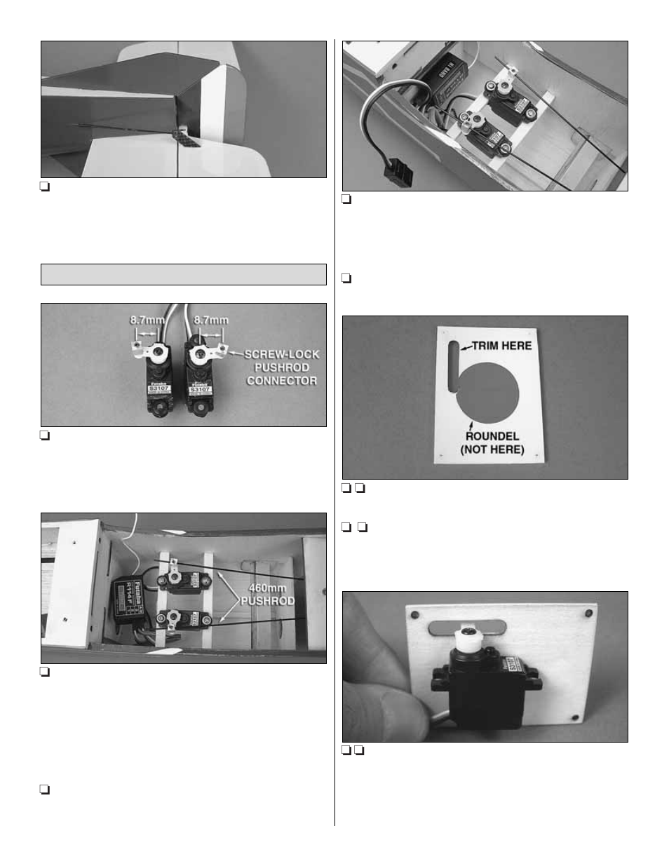 Great Planes S.E.5a EP ARF - GPMA1140 User Manual | Page 11 / 20