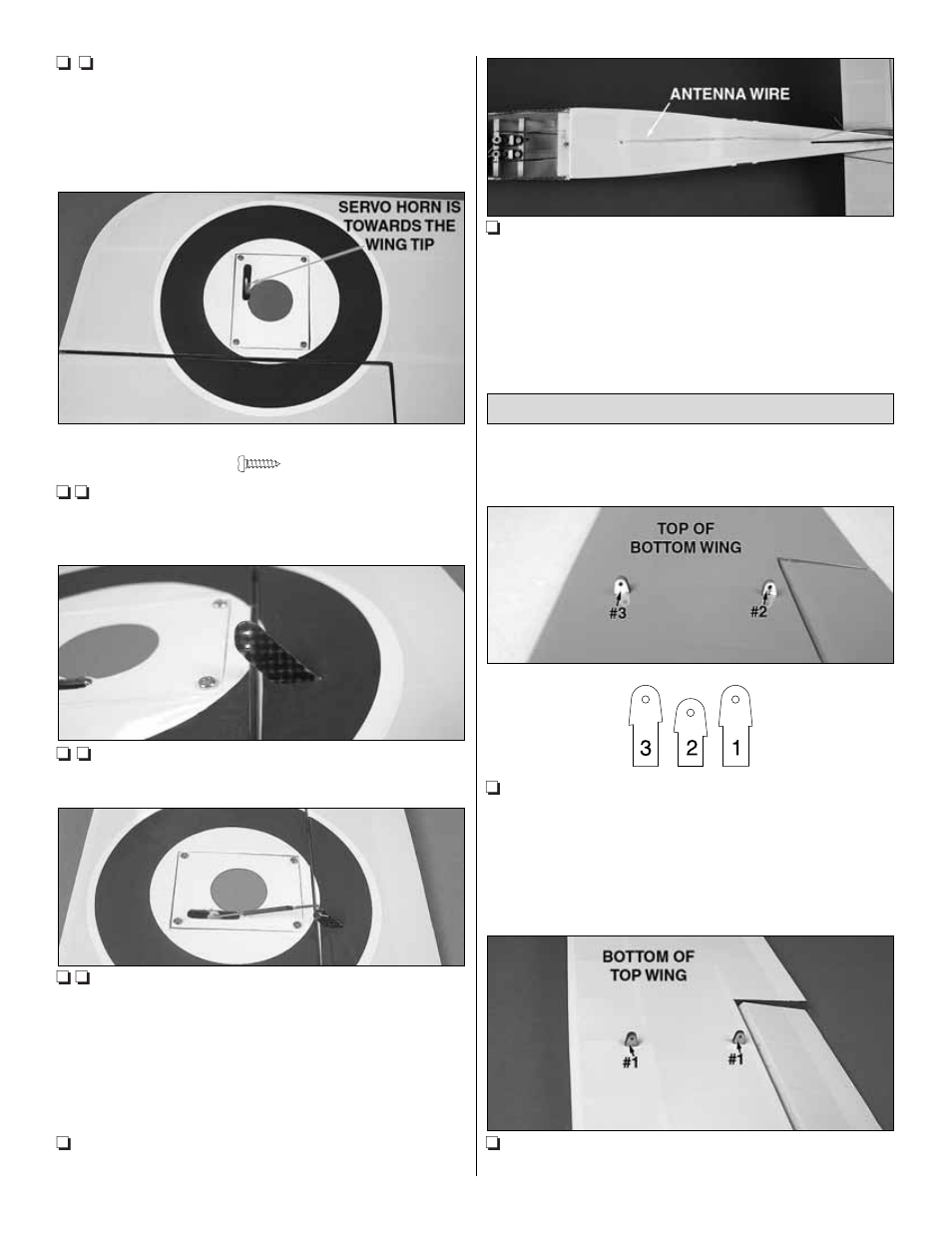 Great Planes S.E.5a EP ARF - GPMA1140 User Manual | Page 12 / 20
