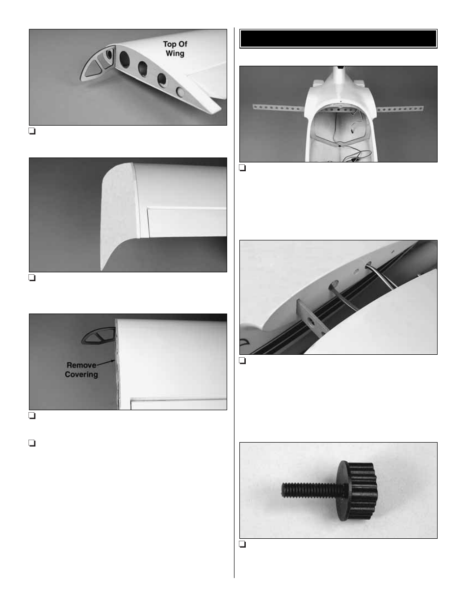 Finish the radio installation | Great Planes Seawind .60-.91 ARF - GPMA1360 User Manual | Page 19 / 28