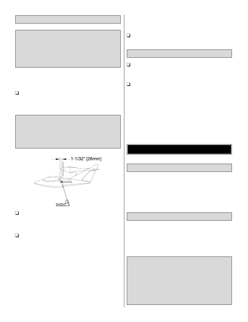 Balance the model (c.g.) | Great Planes Seawind .60-.91 ARF - GPMA1360 User Manual | Page 22 / 28