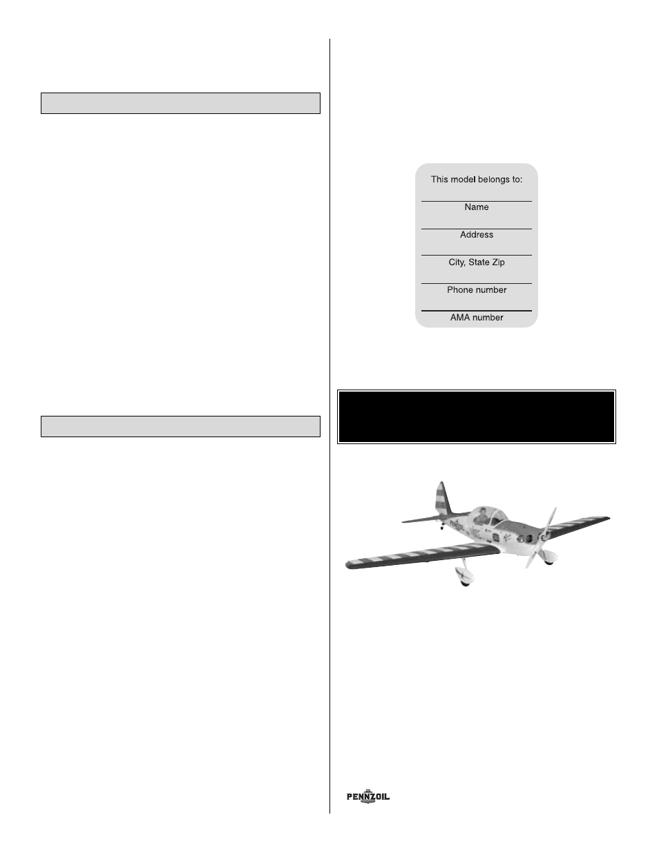 Great Planes Seawind .60-.91 ARF - GPMA1360 User Manual | Page 26 / 28