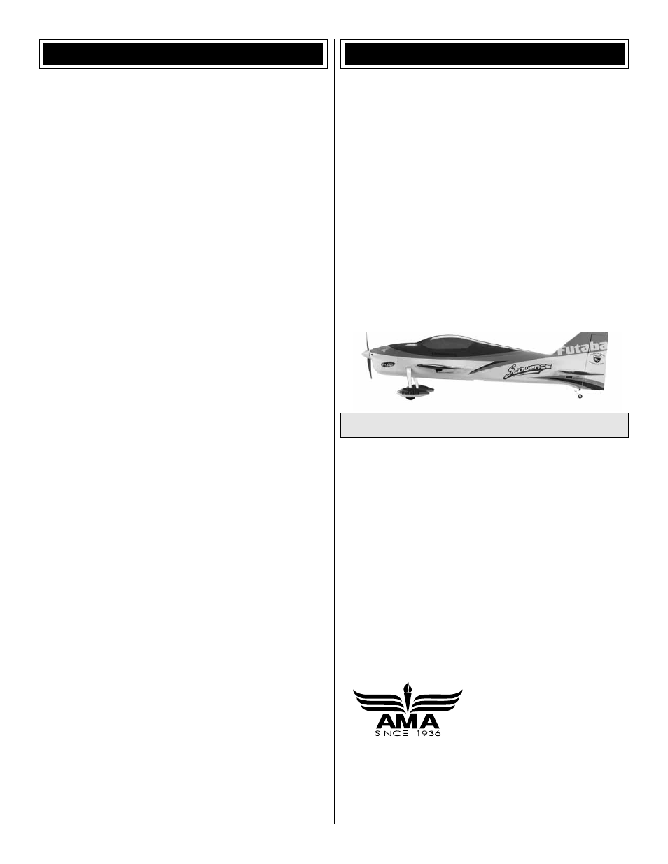 Great Planes Sequence F3A EP ARF - GPMA1575 User Manual | Page 2 / 24