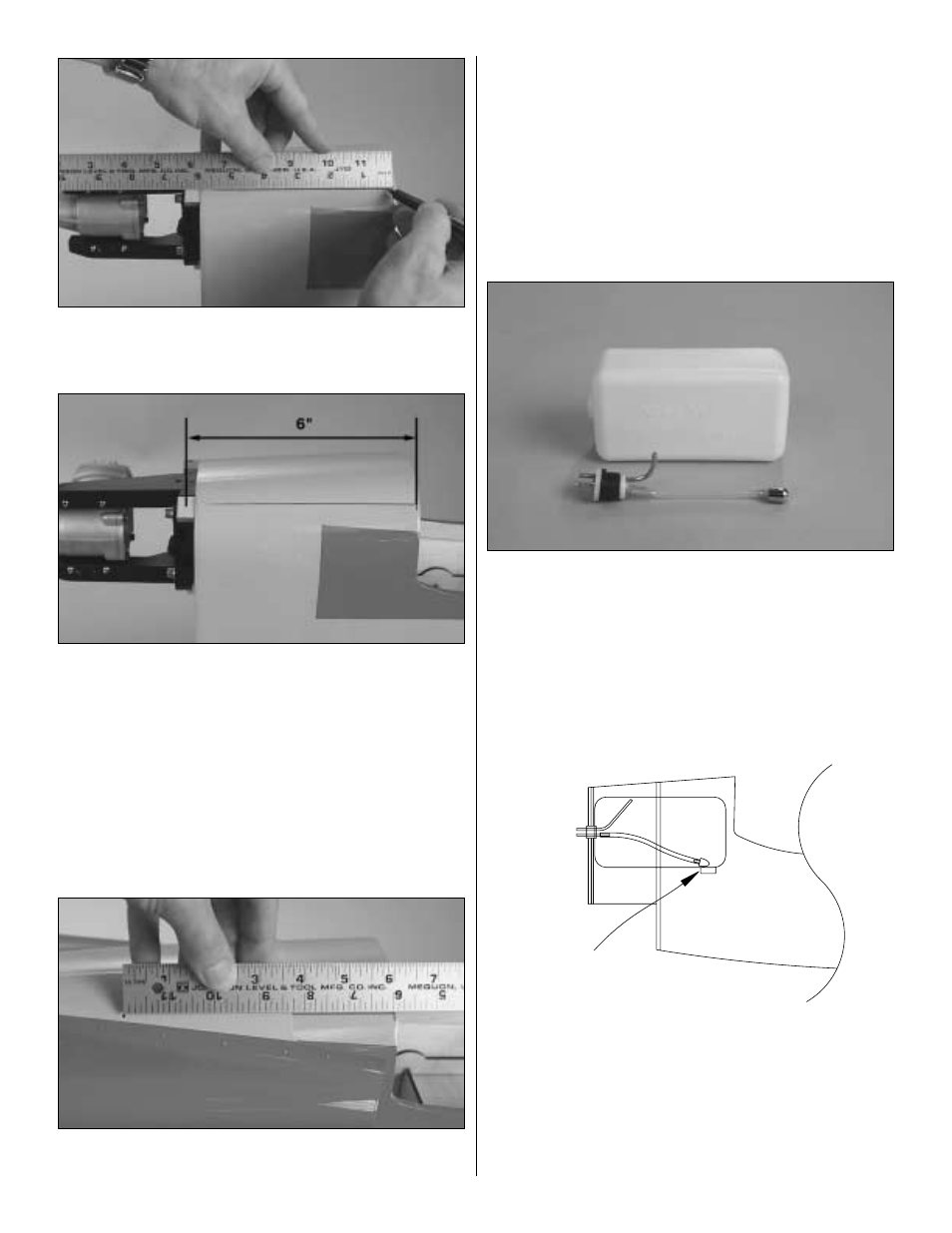 Great Planes Shoestring 60 ARF - GPMA1325 User Manual | Page 16 / 24