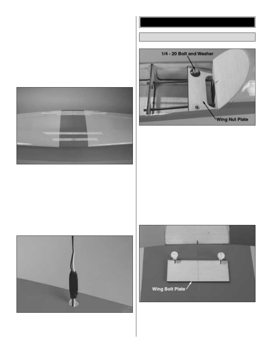 Build the fuselage | Great Planes Shoestring 60 ARF - GPMA1325 User Manual | Page 8 / 24