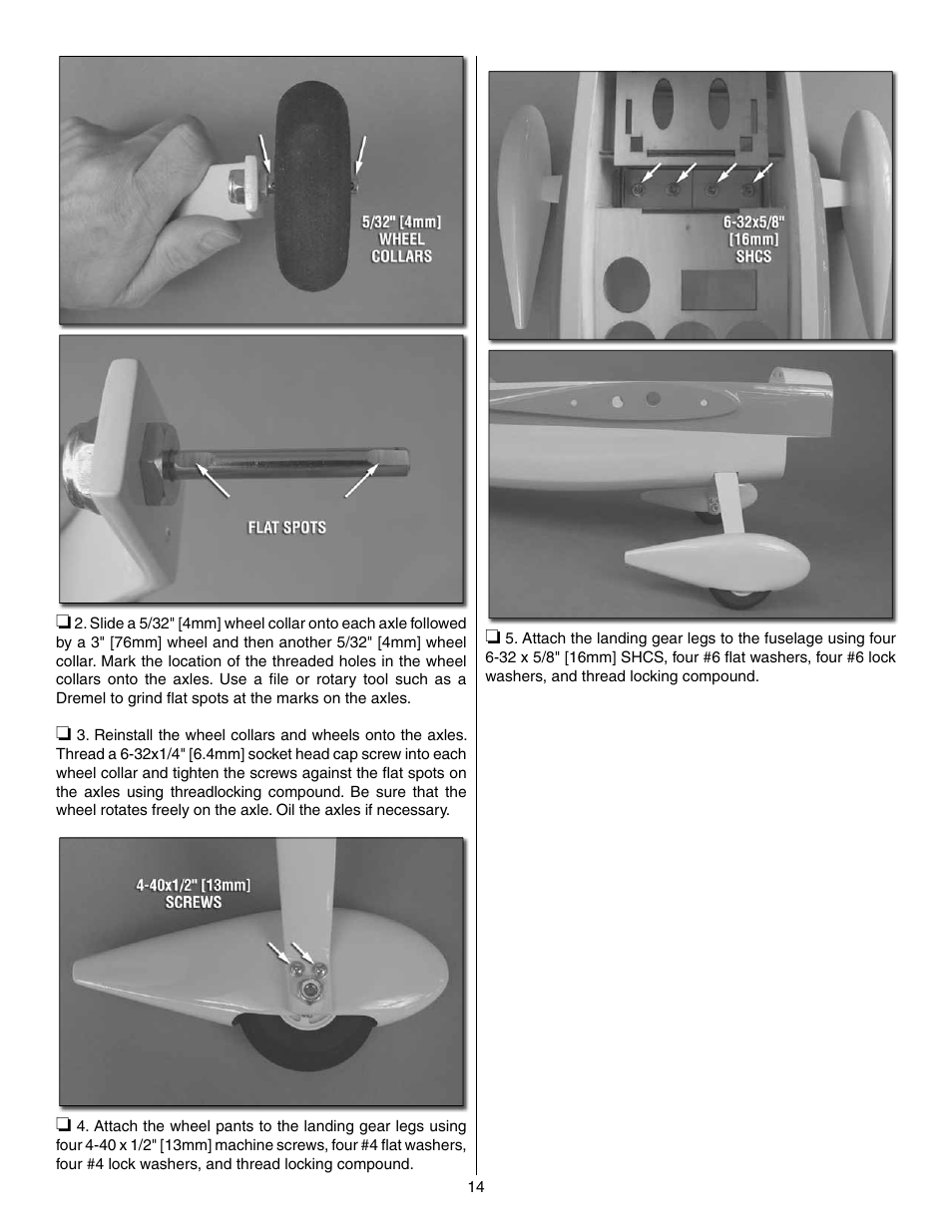 Great Planes Shoestring GP/EP ARF - GPMA1328 User Manual | Page 14 / 32