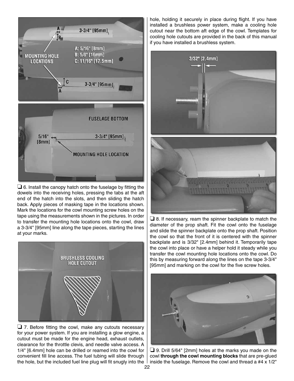 Great Planes Shoestring GP/EP ARF - GPMA1328 User Manual | Page 22 / 32