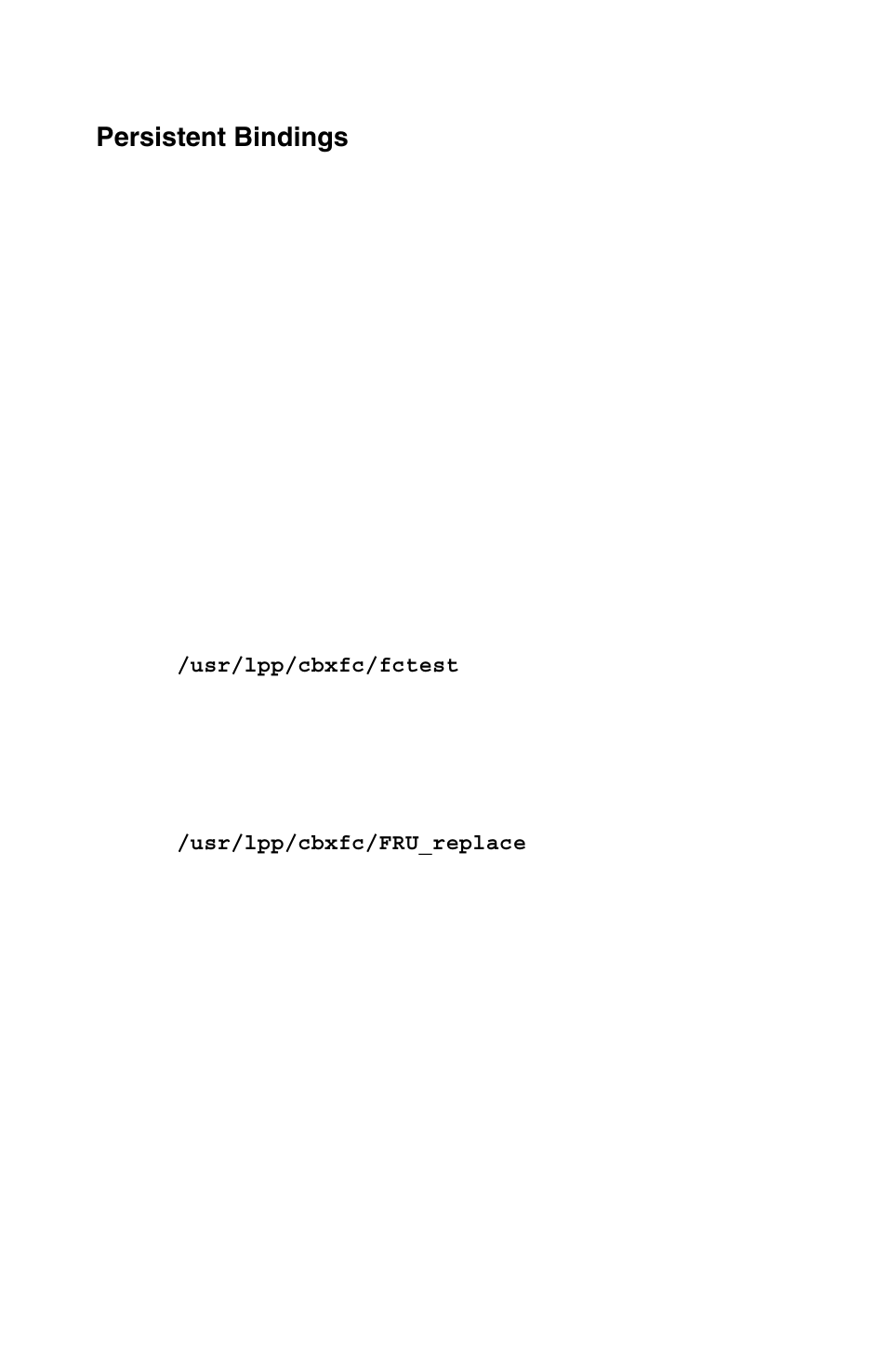 Persistent bindings | Cambex Bus Adapter User Manual | Page 18 / 37