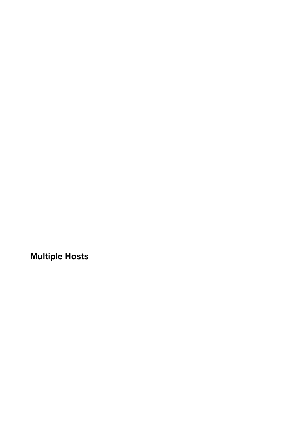Multiple hosts | Cambex Bus Adapter User Manual | Page 9 / 37