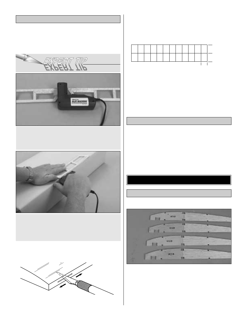 Hinge the tail surfaces | Great Planes SlowPoke 15 Kit - GPMA0491 User Manual | Page 9 / 32