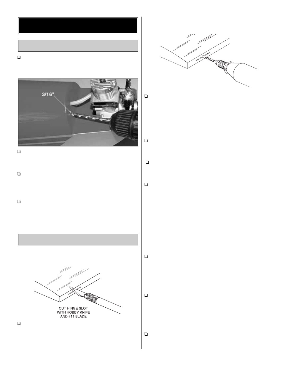 Great Planes SlowPoke Sport 40 Kit - GPMA0492 User Manual | Page 23 / 30