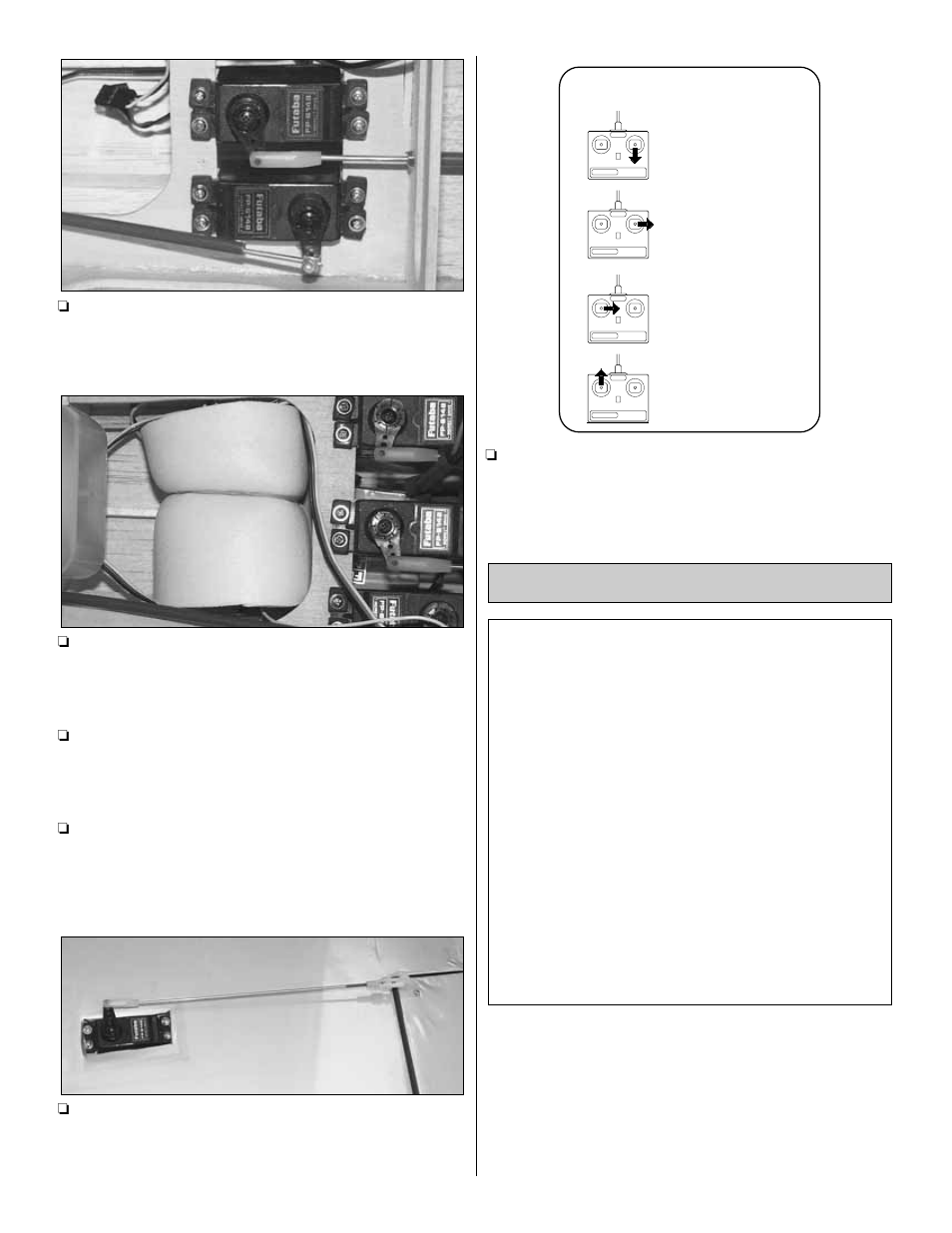 Control surface throws | Great Planes SlowPoke Sport 40 Kit - GPMA0492 User Manual | Page 25 / 30