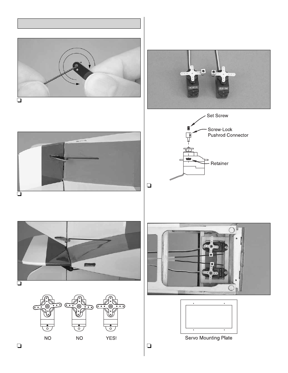 Great Planes Sopwith Camel EP ARF - GPMA1144 User Manual | Page 8 / 24