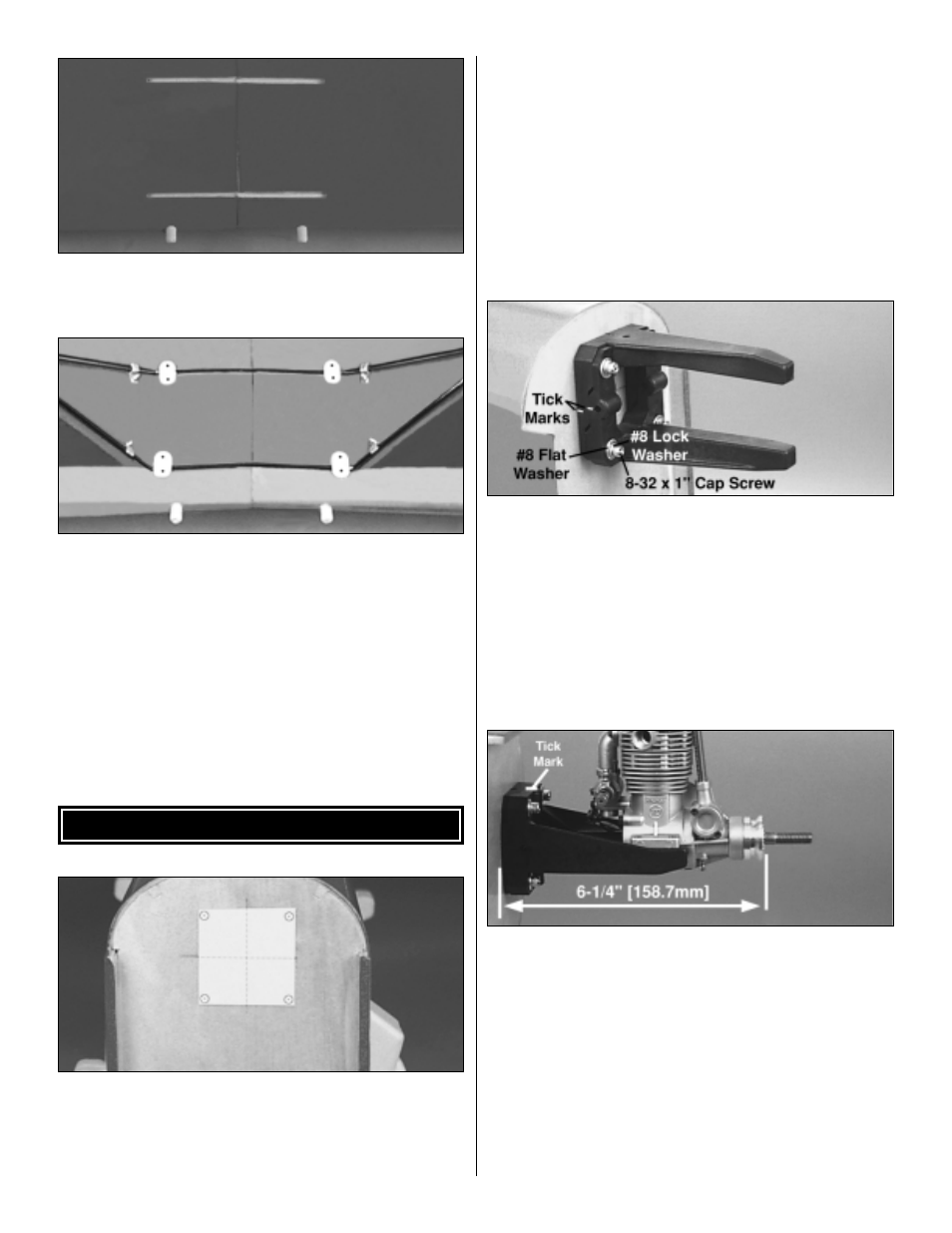 Engine installation | Great Planes SpaceWalker ARF - GPMA1300 User Manual | Page 11 / 24