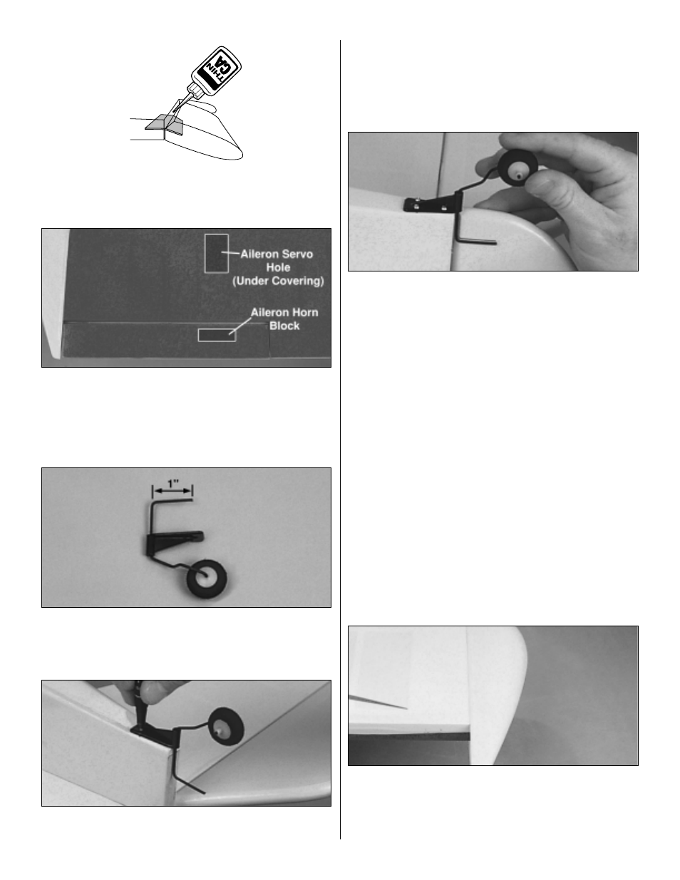 Great Planes SpaceWalker ARF - GPMA1300 User Manual | Page 9 / 24