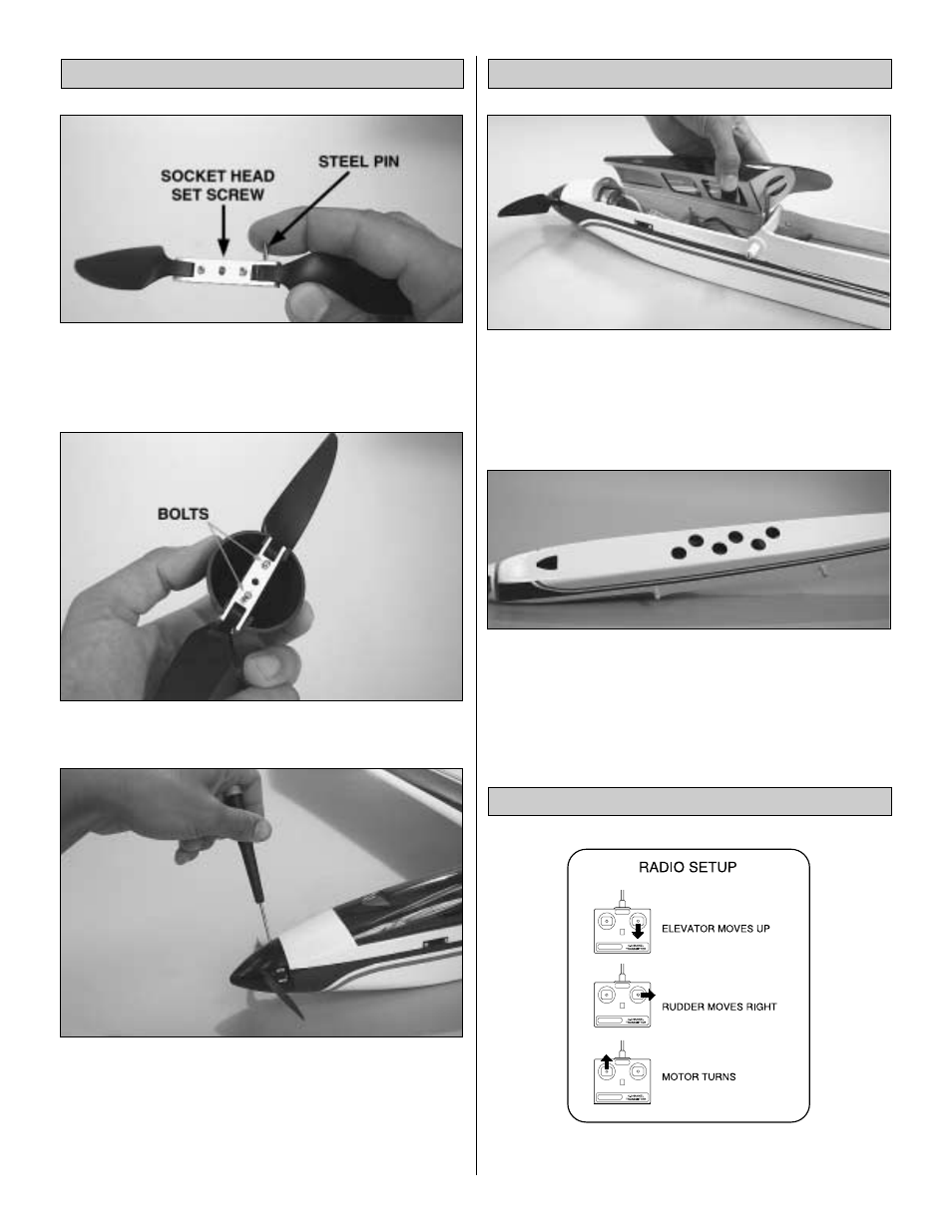 Great Planes Spectra ARF - GPMA1050 User Manual | Page 10 / 16