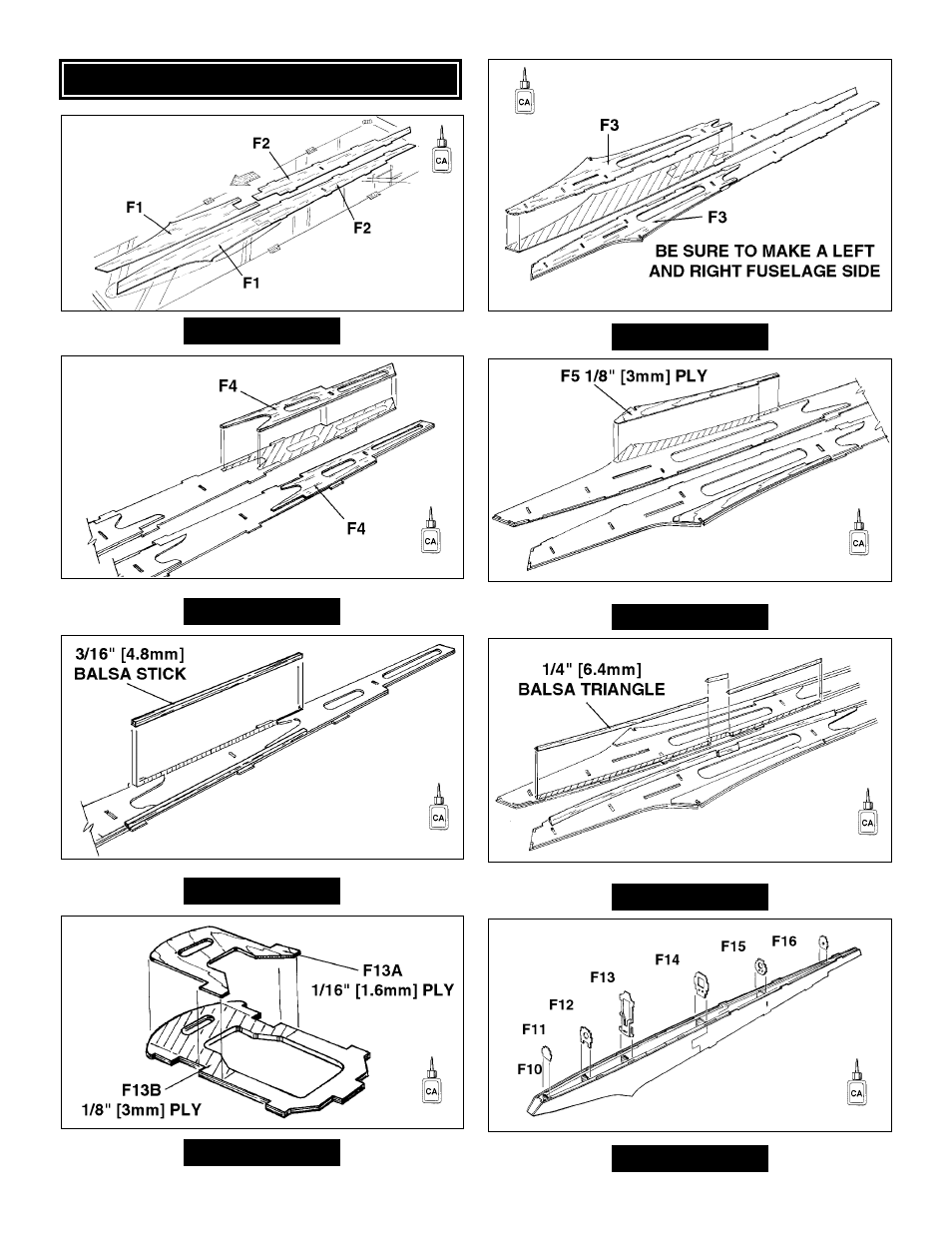 Assemble the fuselage | Great Planes Spirit Elite 2-Meter Sailplane Kit - GPMA0535 User Manual | Page 7 / 32