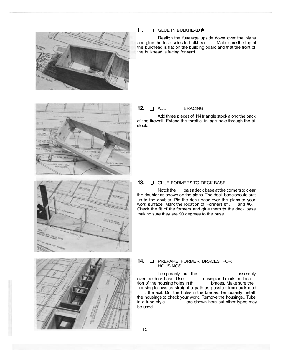 Great Planes Sportster Bipe 40 Kit - GPMA0510 User Manual | Page 12 / 32