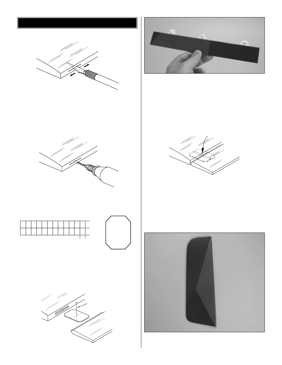 Install the hinges | Great Planes Stuka Ju-87 60 ARF - GPMA1340 User Manual | Page 14 / 32