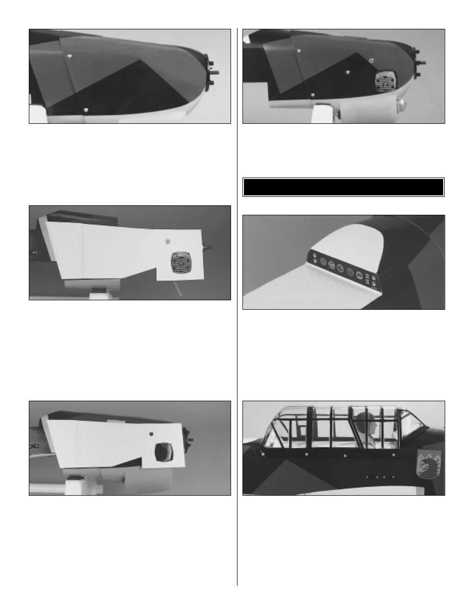 Finish & install the canopy | Great Planes Stuka Ju-87 60 ARF - GPMA1340 User Manual | Page 26 / 32